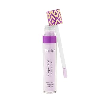 tarte shape tape corrector – Fórmula mezclable para neutralizar la apariencia de imperfecciones, manchas oscuras, decoloración y círculos debajo de los ojos con ácido hialurónico y escualano vegano