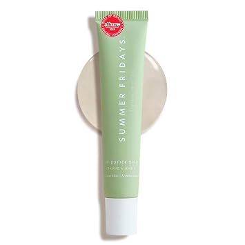 Summer Fridays Bálsamo labial – Mascarilla hidratante para labios durante la noche + brillo transparente para un brillo instantáneo – Con manteca de karité nutritiva – Maquillaje diario + artículos
