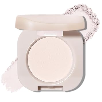 Sombra de ojos mate individual, Sombra de ojos blanco hueso, Polvo ligero ultrafino, Sombra de ojos con base de imprimación iluminadora, Alto pigmento, Larga duración, Maquillaje de ojos
