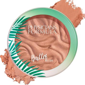 Physicians Formula Rubor de mantequilla Murumuru Vintage Rouge, aprobado por dermatólogos, vegano