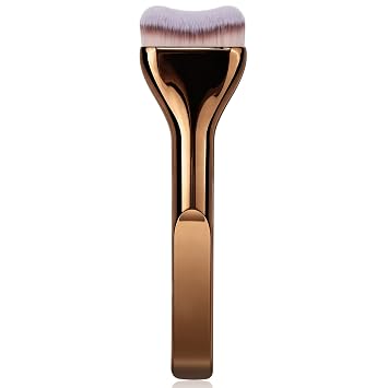 DUcare Brocha de base plana para maquillaje líquido