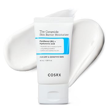COSRX Crema hidratante de ceramida 7X para cara 1.35 oz, crema facial de