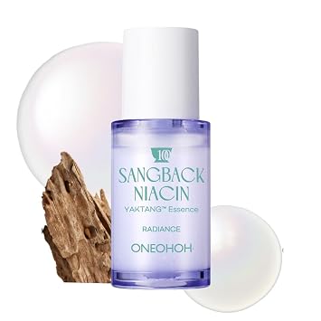 Sangback Esencia de niacina Yaktang, raíz de morera coreana + esencia iluminadora de niacinamida con decocción YAKTANG, certificado MFDS Dual, K-Beauty 1.01 onzas líquidas