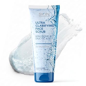 Skin Aesthetics - Exfoliante facial con ácido hialurónico y salicílico