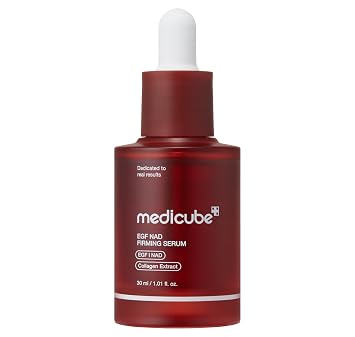 medicube Suero reafirmante NAD EGF para rostro y cuerpo, elasticidad y