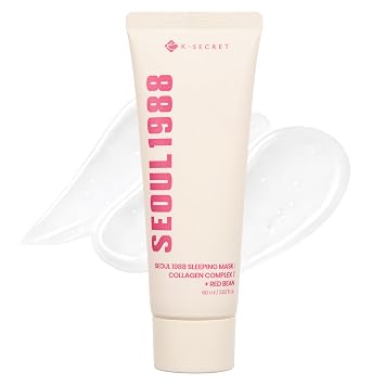 K-SECRET SEOUL1988 Máscara de dormir de colágeno con colágeno de 7 tipos
