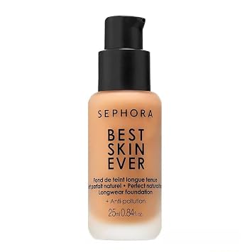 Sephora Favorites Best Skin Ever Perfect Natural Finish Longwear Foundation 25.5 Y (piel claro-media con matices amarillos) - 0.84 fl oz