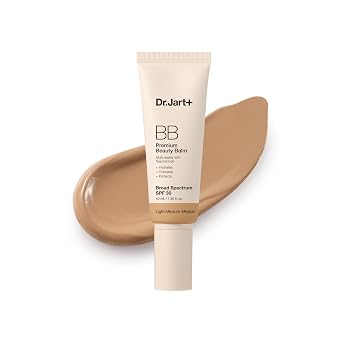 Dr.Jart+ Crema hidratante teñida coreana BB prémium con SPF 40 y niacinamida | crema bb | tinte de piel | maquillaje coreano, 1.35 onzas líquidas
