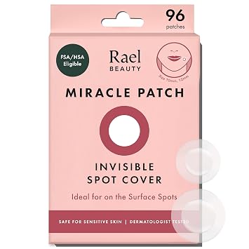 Rael Miracle Invisible Spot Cover Parches hidrocoloides para espinillas