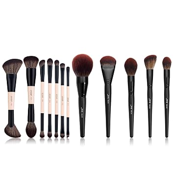 Jessup Juego de brochas de maquillaje T600 con cepillo de maquillaje facial T273