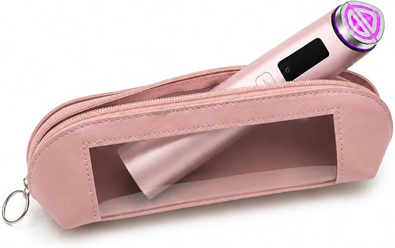 PU Leather Carrying Case Compatible with medicube Booster Pro X2