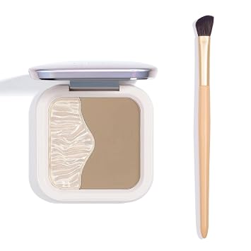 ELESSY - Paleta de contorno de maquillaje resaltador, bronceador tono