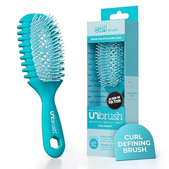 FHI Heat Cepillo desenredante para rizos UNbrush para usar solo en cabello