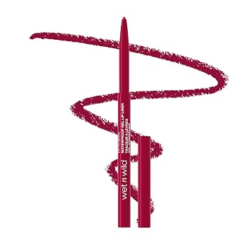 wet n wild Perfect Pout Gel Lip Liner, rico color cremoso de larga duración, aplicación bien definida e impecable, vegano y libre de crueldad - Currant Mood