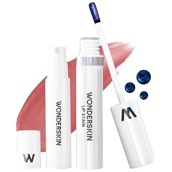 Wonderskin Lip Stain Set – Long Lasting, Waterproof, Lip Tint Peel Off