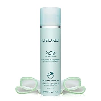 Liz Earle Cleanse & polishtm caliente paño limpiador Starter Kit, potencia de 100 ml * * formulación is the Ultimate en concentrado/limpieza suave * *