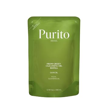 PURITO De Green - Recambio de aceite limpiador, removedor de maquillaje sin