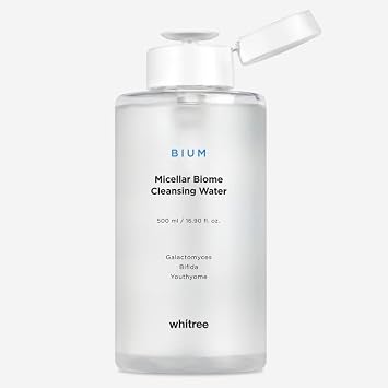 Agua limpiadora micelar para pieles sensibles, removedor de maquillaje suave y limpiador facial, fórmula hidratante equilibrada con pH equilibrado, sin alcohol, cuidado de la piel coreano