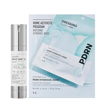 VT COSMETICS Bundle Pro Cica Reedle Shot 100 y máscara de hidrogel PDRN (33 gx4ea)