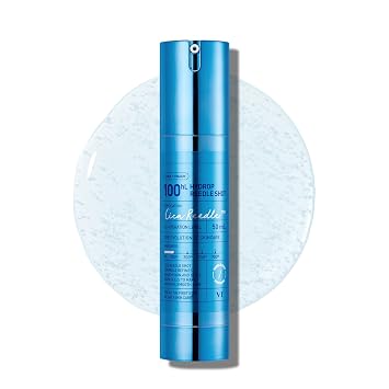 VT COSMETICS Hydrop Reedle Shot 100 Suero con Ácido Hialurónico y Fórmula Hidratante de Exosomas con Microagujas, Potenciador Coreano para la Piel, 1.69 fl oz (50ml)