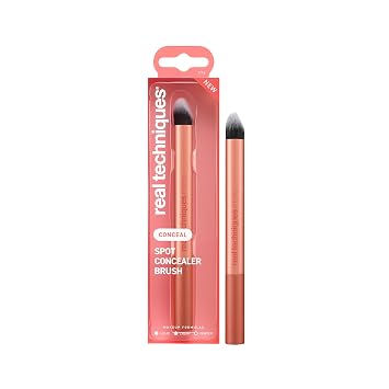 Real Techniques Cepillo corrector de manchas, cepillo de maquillaje facial