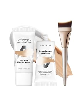 Color Changing Foundation forMature Women,Moisturizing Concealer Foundation