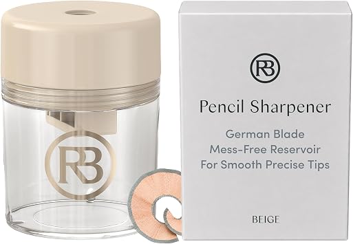 Ravie Beauty - Sacapuntas para labios y ojos, hoja alemana