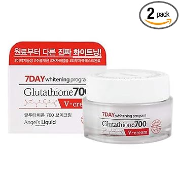 Angel's Liquid Glutatión 7-Day Glow Cream 1.7 fl oz | K-Beauty Tone-Care & Radiance Support | Crema hidratante diaria ligera