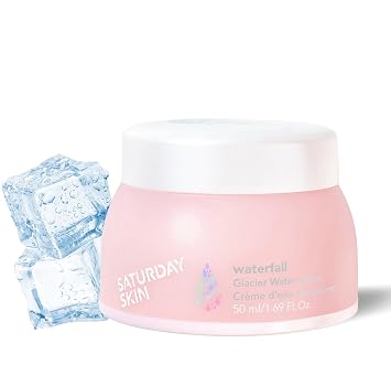 Crema de agua Saturday Skin Waterfall Glacier: Crema hidratante de gel sin