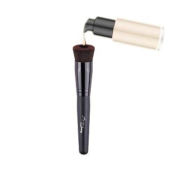 Anne's Giverny Cepillo de maquillaje de cara cóncava perfecta para base líquida