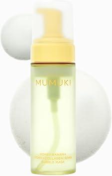 Honey Banana PDRN - Tónico coreano sin enjuague con PDRN vegetal, retinol, pantenol y ácido hialurónico, mascarilla exfoliante hidratante de burbujas para brillo de piel de vidrio, BDRN