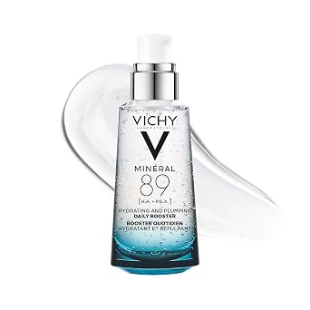 Vichy Mineral 89 Booster, Hyaluronic Acid Serum, Skin Barrier Repair