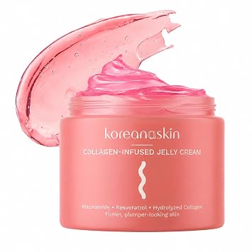 Crema de gelatina de colágeno - Hidratante facial hidratante y reafirmante