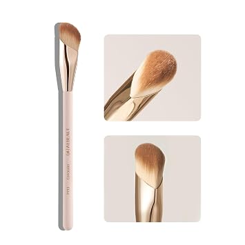 Albeaut Cepillo corrector para debajo de los ojos, cepillo de maquillaje