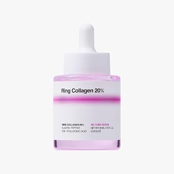 EUNYUL Ring Collagen - Suero facial al 20% (1.18 onzas líquidas) – Suero de colágeno coreano con 200.000 ppm de colágeno, péptidos y niacinamida, hidratante y reafirmante para el cuidado de la piel