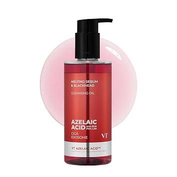 VT COSMETICS Aceite limpiador de ácido azelaico, 200 ml / 6.76 fl oz