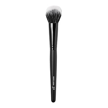 e.l.f. Cepillo para Rubor en Pasta, Cepillo de Maquillaje para Fórmulas en Pasta y Crema, Aplica Fácilmente Rubor y Bronceador para un Aspecto Aerógrafo, Vegano y Libre de Crueldad