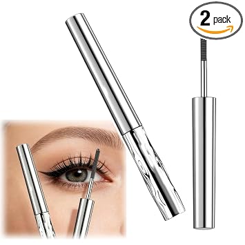 Maquillaje de ojos de alargamiento brillante de rímel de tubo de varita