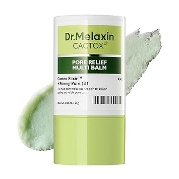 Dr. Melaxin Cactox - Bálsamo múltiple para aliviar los poros con extracto de cactus, 0.88 onzas líquidas