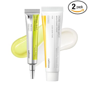 Celimax The Vita Retinal Shot - Refuerzo de refuerzo + crema para manchas oscuras de poros