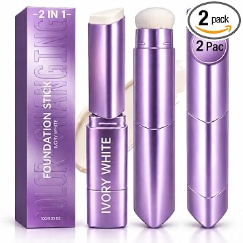 Face Love - Base de maquillaje que cambia de color, paquete de 2 unidades