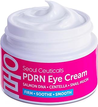 SeoulCeuticals Coreano PDRN Crema de Ojos Salmón ADN Caracol Mucin Centella