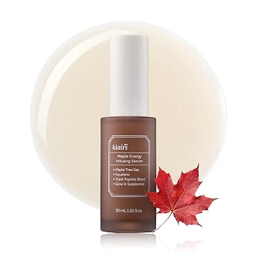 DearKlairs Maple Energy - Suero hidratante de péptido coreano, 1.0 fl oz