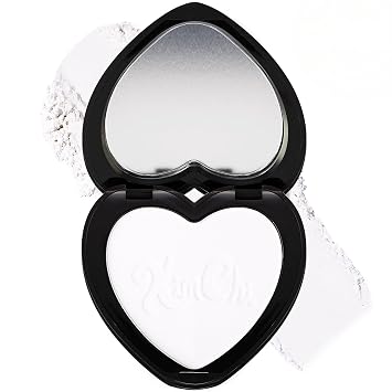 KimChi Chic Almost Catfished Micro Polvo Compacto - Polvo de Ajuste Iluminador Debajo de los Ojos, Reduce Círculos Oscuros, Sin Reflejos, Ese Polvo Blanco