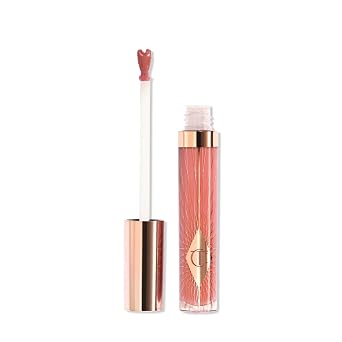 Charlotte Tilbury Baño de labios de colágeno, brillo labial voluminoso para una boca de aspecto más completo y de alto brillo, fórmula con infusión de cuidado de la piel para hidratar y nutrir los