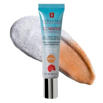 Erborian CC Water Color Corrector, Gel Texture, Korean Skincare Hybrid