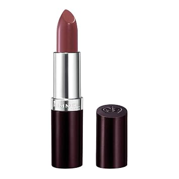 Rimmel Lápiz labial de acabado duradero, hasta 8 horas de color de labios intenso con tecnología de protección de color y exclusivo complejo de diamantes negros, brillo de café 264, 0.14 onzas