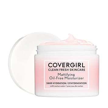 COVERGIRL Clean Fresh Skincare - Hidratante matificante sin aceite, 2.0 onzas