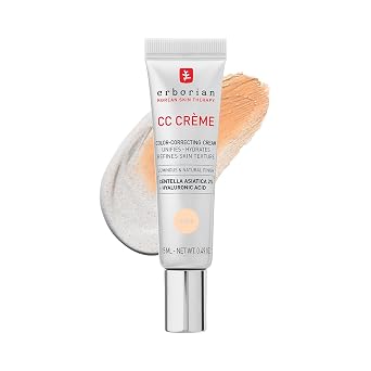 Erborian CC Cream, Color-Correct, Evens Tone, Korean Skincare Makeup Hybrid