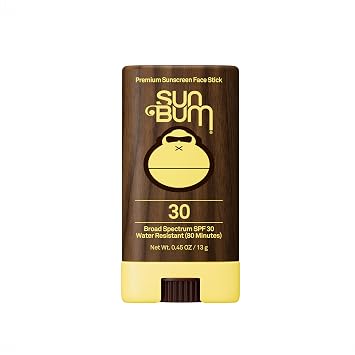 Sun Bum Original SPF 30 - Protector solar transparente para cara, tamaño de viaje, 0.45 onzas